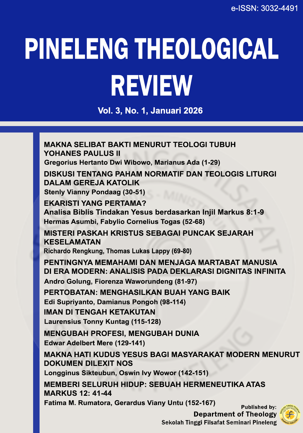 					View Vol. 3 No. 1 (2026): Januari 2026
				